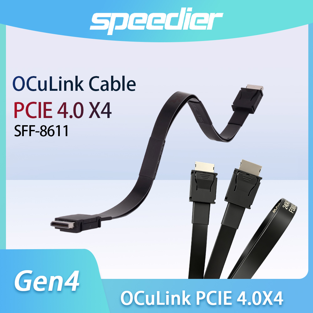 External Gpu Dock Pcie 4.0 Oculink - ADT-Link OCuLink SFF-8611 Kabel Kecepatan Tinggi