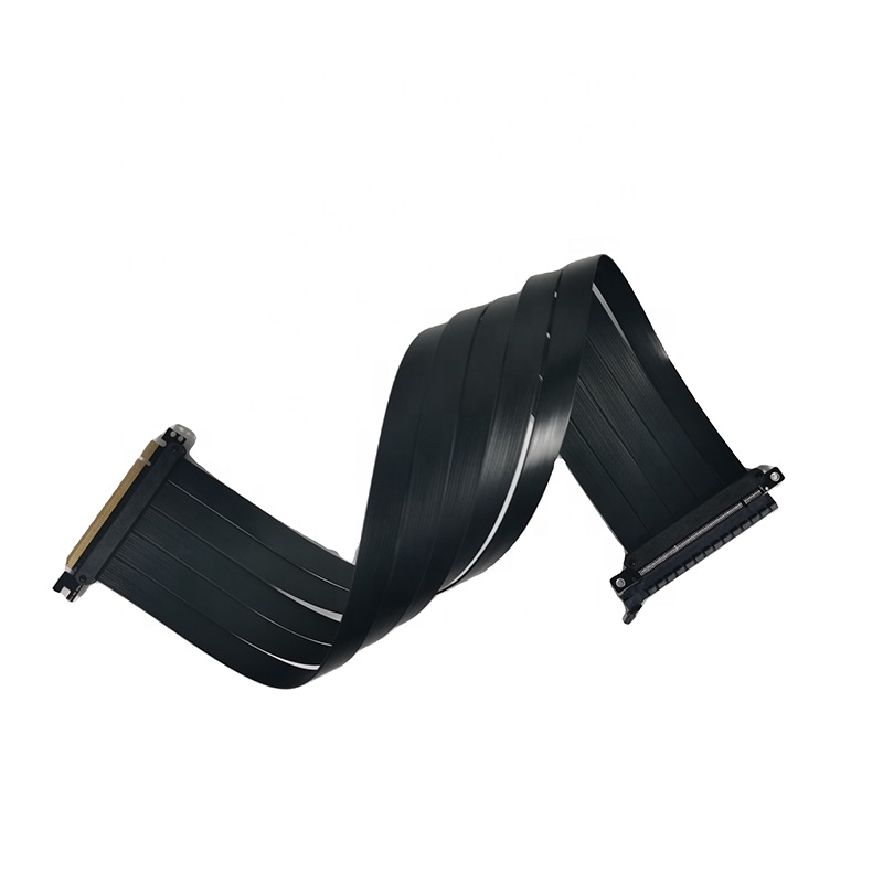 Pcie 4.0 X16 Riser Cable 90 Degree - Kabel grafis terbaru, kabel grafis fleksibel