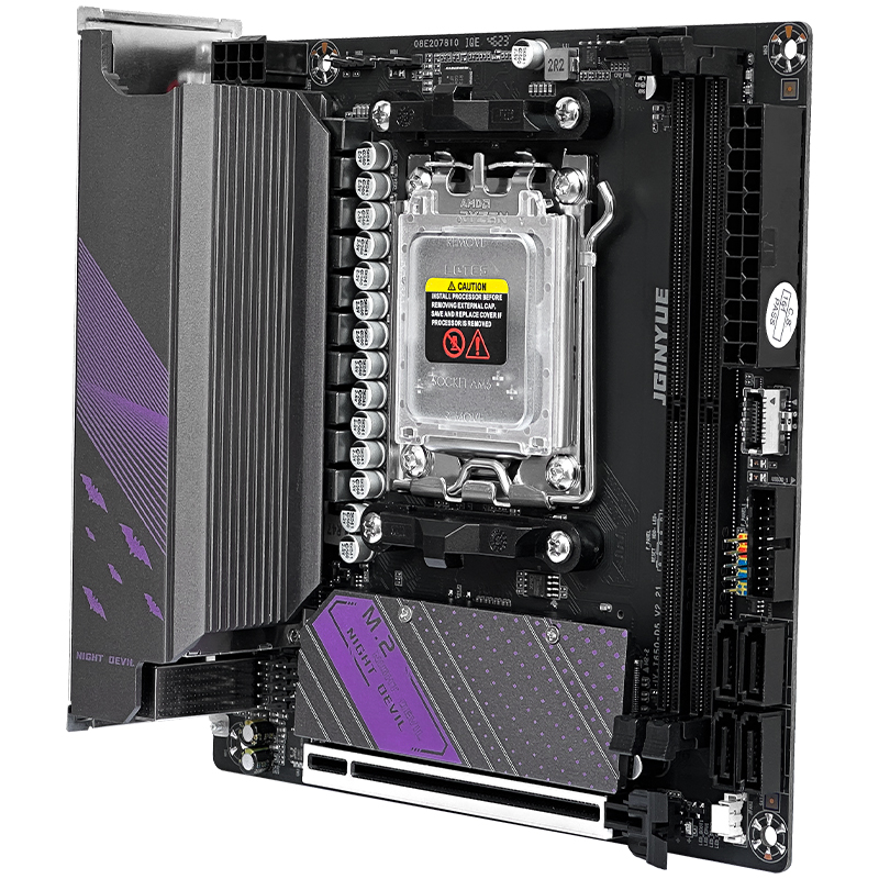 B650 Itx Motherboard Wifi - Motherboard JGINYUE AM5 Mendukung Prosesor CPU