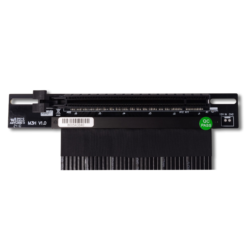 Kabel Adaptor Riser Silver PCI - Pcie 4.0 X16 Riser Cable 90 Degree ulasan dan harga