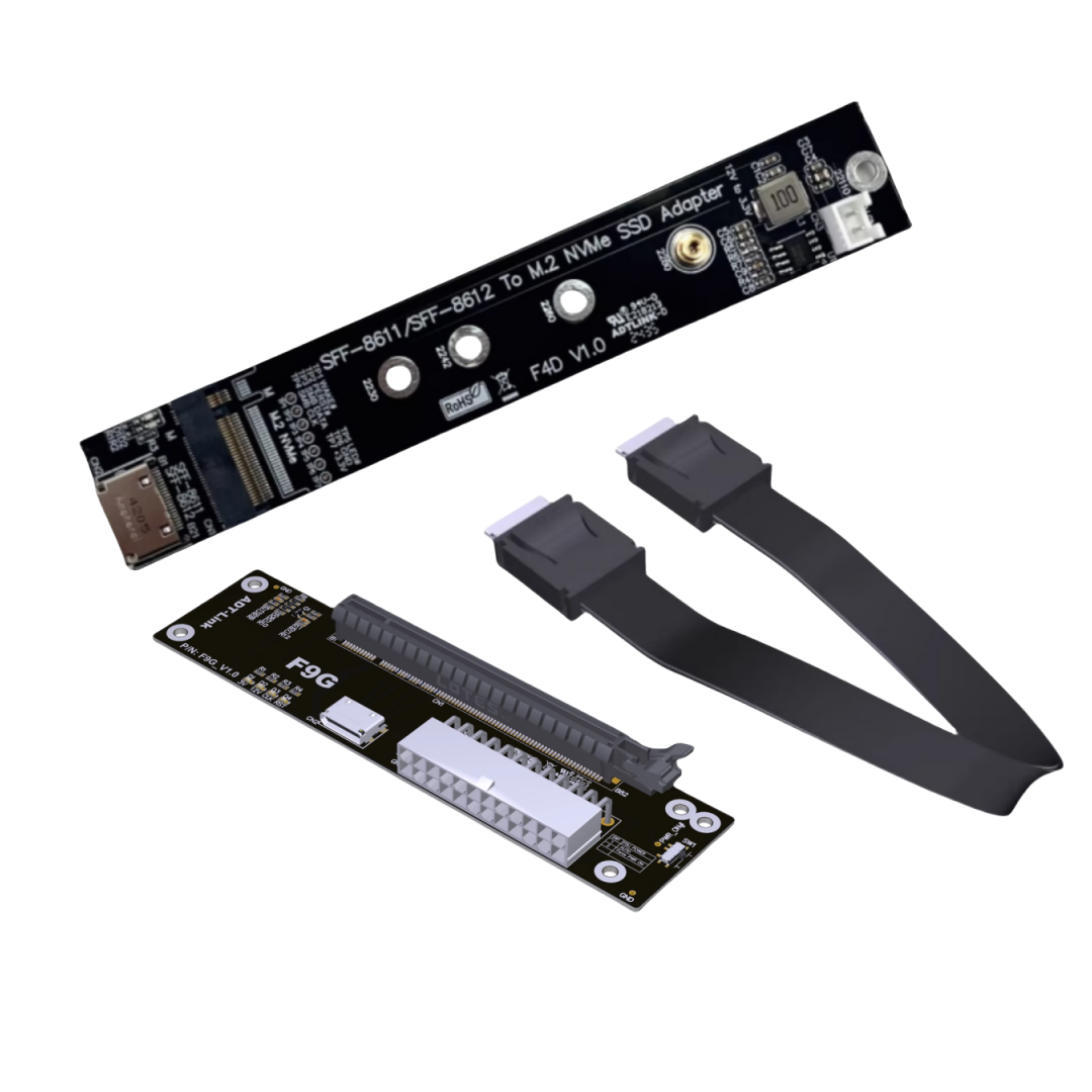 PCIe 4.0 X4 64Gbps OCuLink Kar - External Gpu Dock Pcie 4.0 Oculink ulasan dan harga