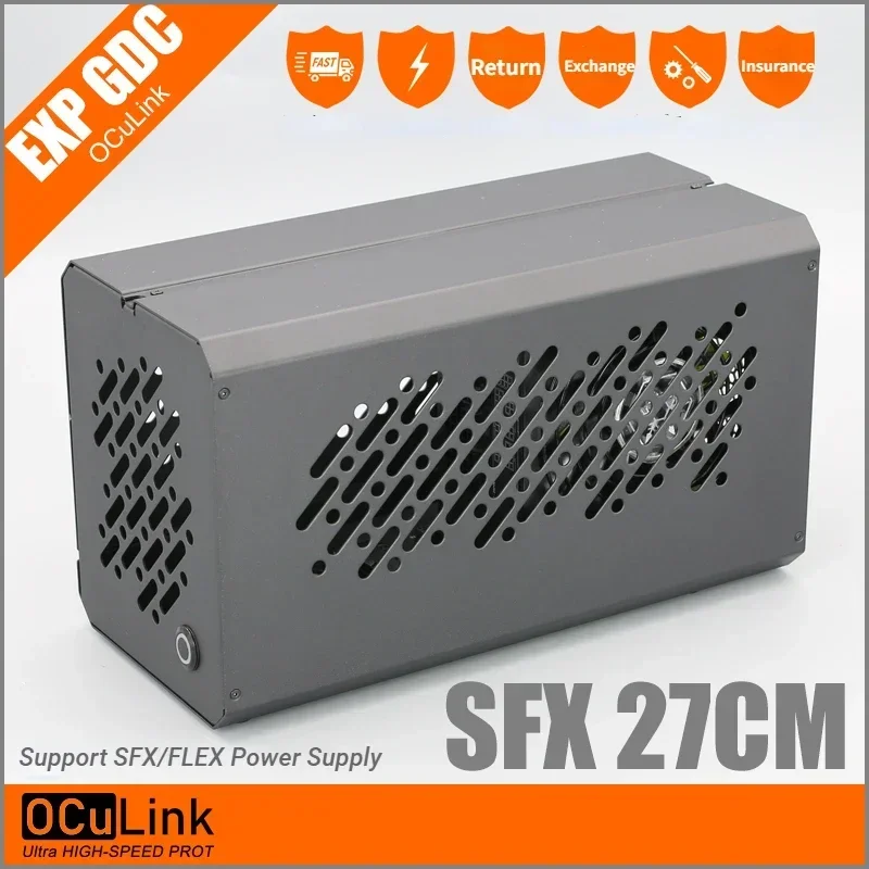 Casing Rangka Logam Untuk TH3P - External Gpu Dock Pcie 4.0 Oculink ulasan dan harga