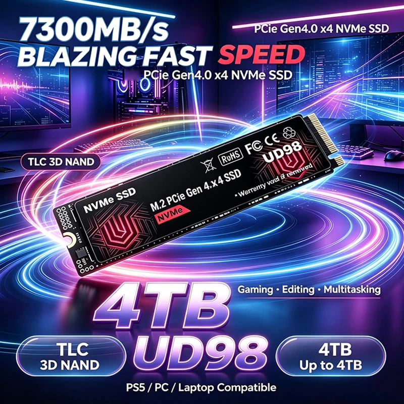 2026 SSD NVMe M.2 UD98 Origina - M.2 Nvme 4Tb Pcie 4.0 Ssd ulasan dan harga