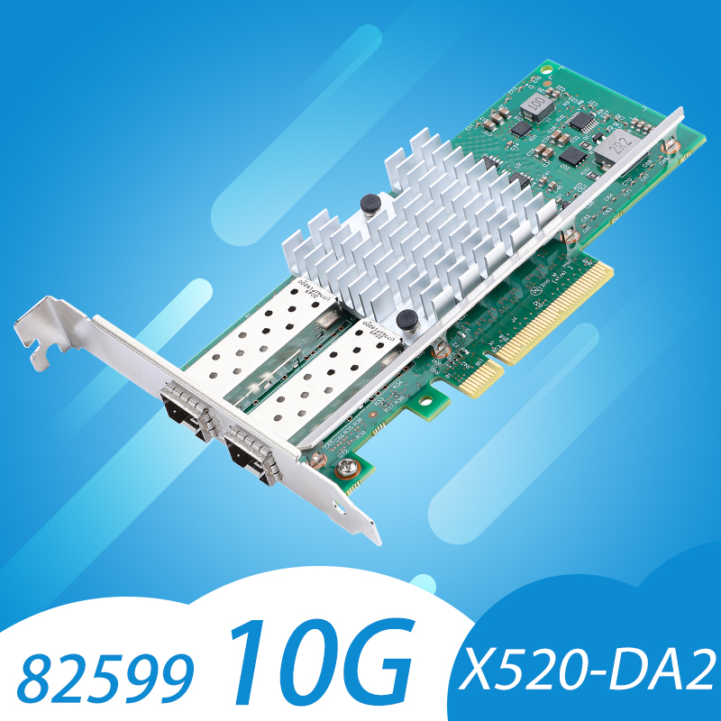 Intel X520-DA2 10Gb SFP+ PCI-E - 10Gb Sfp+ Pcie Network Card Dual Port ulasan dan harga