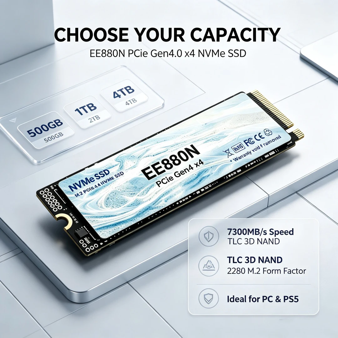EE880N M.2 2280 PCIe 4.0 X4 NV - M.2 Nvme 4Tb Pcie 4.0 Ssd ulasan dan harga