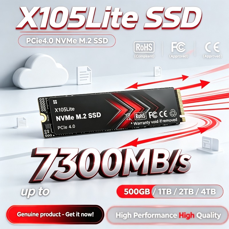 X105Lite M.2 NVMe SSD PCIe 4.0 - M.2 Nvme 4Tb Pcie 4.0 Ssd ulasan dan harga