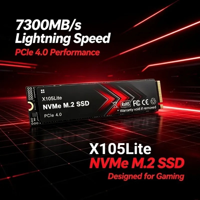 X105Lite M.2 NVMe SSD PCIe 4.0 - M.2 Nvme 4Tb Pcie 4.0 Ssd ulasan dan harga