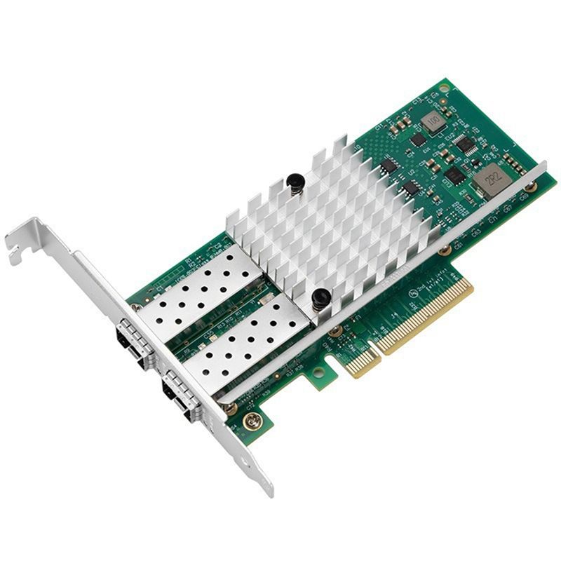 Kartu Jaringan Dual Port 10Gb  - 10Gb Sfp+ Pcie Network Card Dual Port ulasan dan harga
